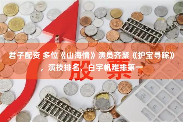 君子配资 多位《山海情》演员齐聚《护宝寻踪》，演技排名，白宇帆难排第一