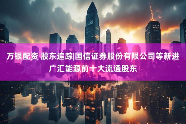 万银配资 股东追踪|国信证券股份有限公司等新进广汇能源前十大流通股东